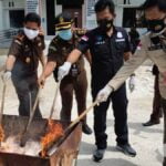 Sabu 1,5 Kg, Senpi dan Sajam Dimusnahkan Kejari Bangkalan