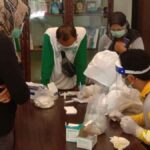 Satu Terpapar Corona, Pegawai Bappeda Bangkalan Jalani Rapid Test