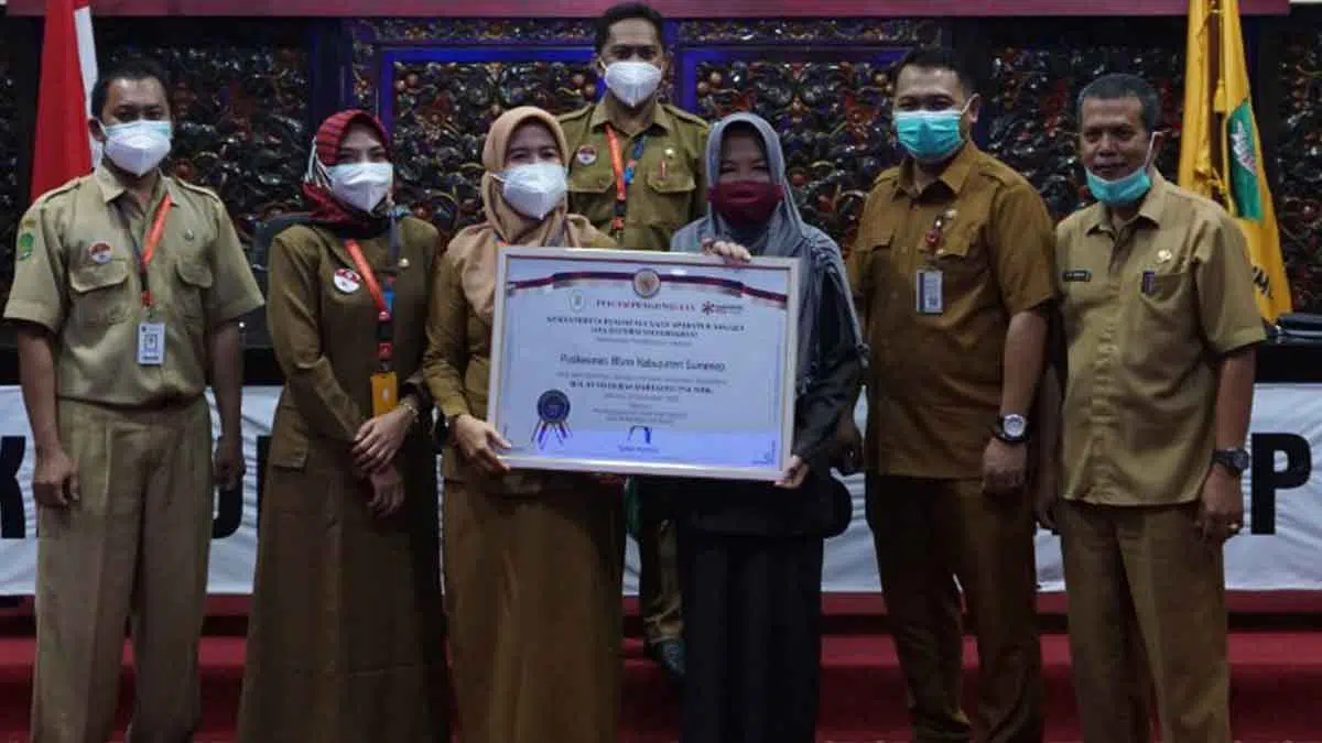 Satu di Madura, Puskesmas Bluto Raih Penghargaan Wilayah Bebas Korupsi