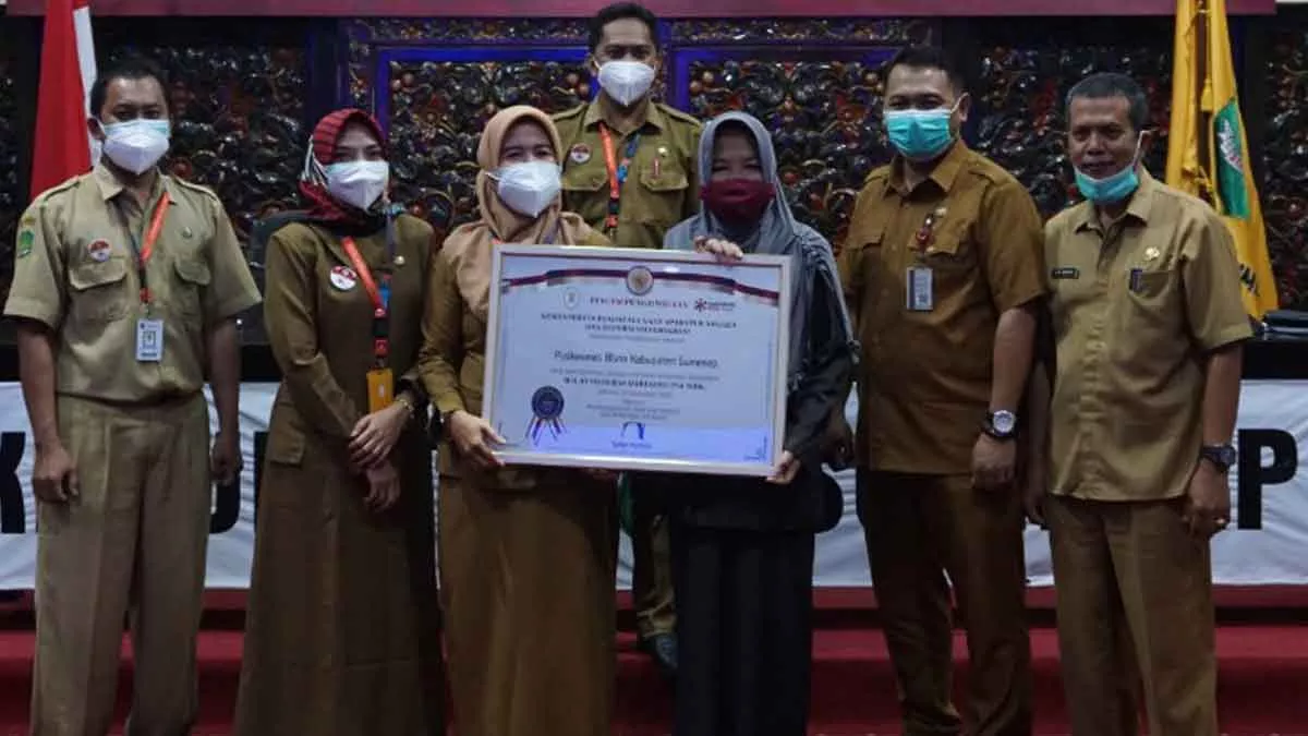 Satu di Madura, Puskesmas Bluto Raih Penghargaan Wilayah Bebas Korupsi