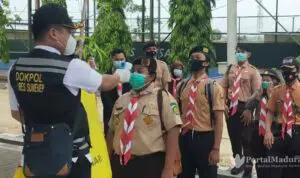 Tangkal Hoaks, Sumenep Libatkan Saka Bhayangkara
