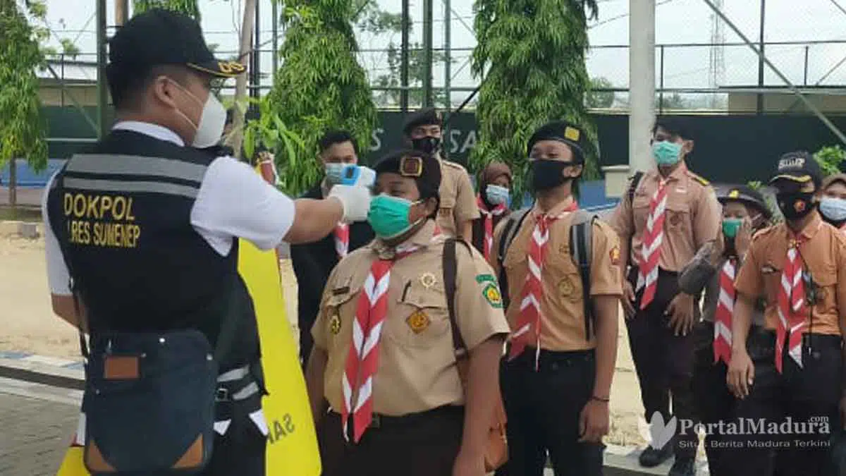 Tangkal Hoaks, Sumenep Libatkan Saka Bhayangkara