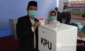Tak Masuk DPT, Cabup Sumenep Fattah Jasin Gunakan Hak Pilih Jelang Penutupan TPS 2 Kepanjin