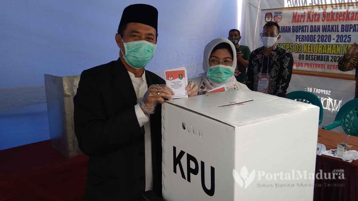 Tak Masuk DPT, Cabup Sumenep Fattah Jasin Gunakan Hak Pilih Jelang Penutupan TPS 2 Kepanjin