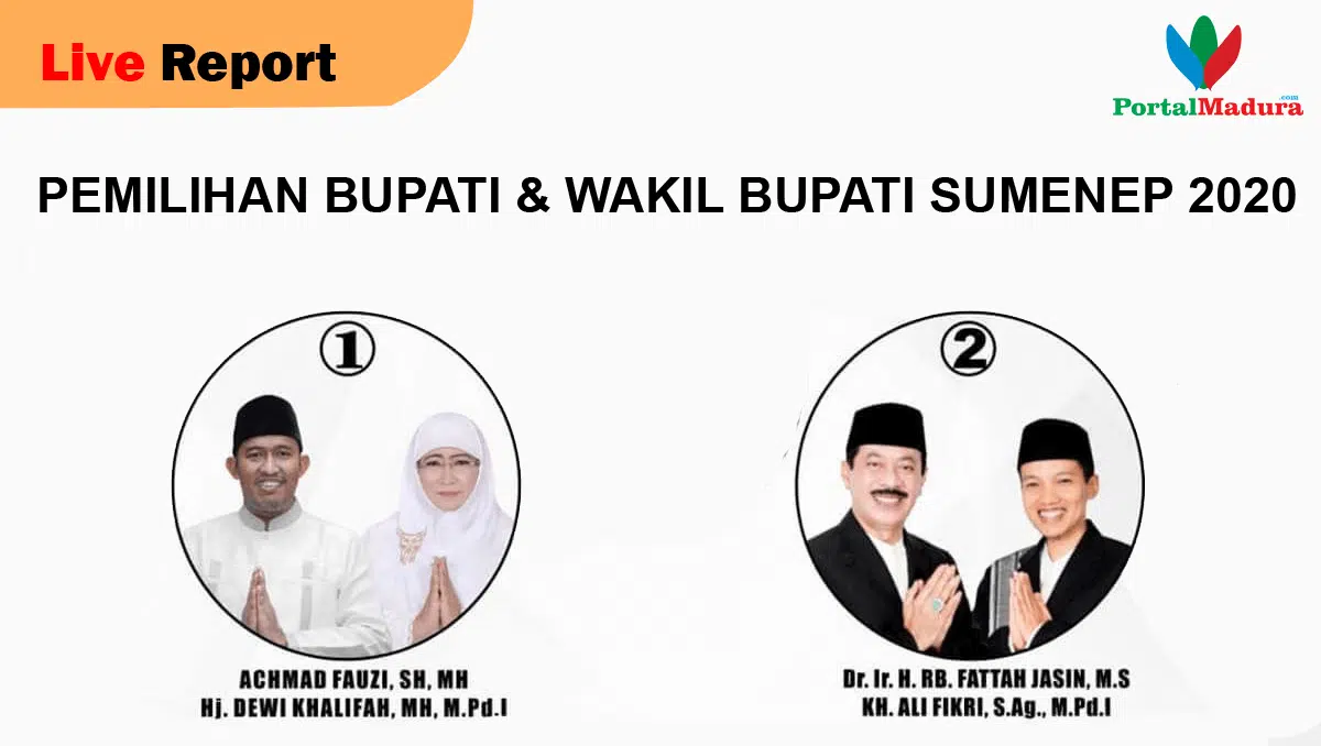 live report pemilihan bupati sumenep 2020