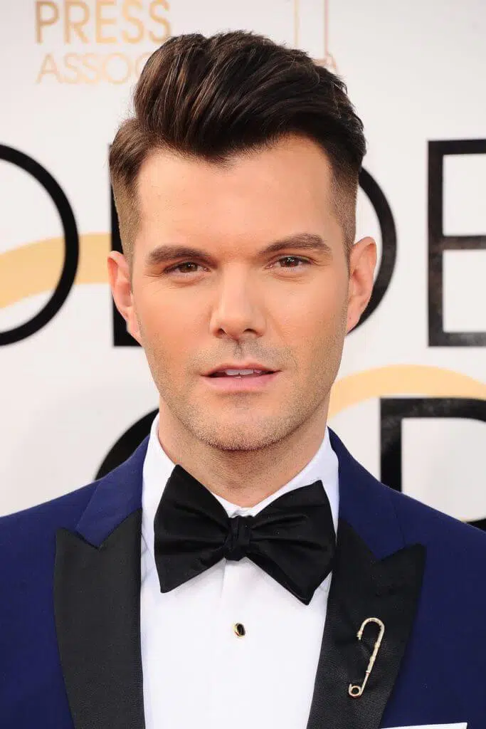 model rambut jambul pria Quiff Klasik