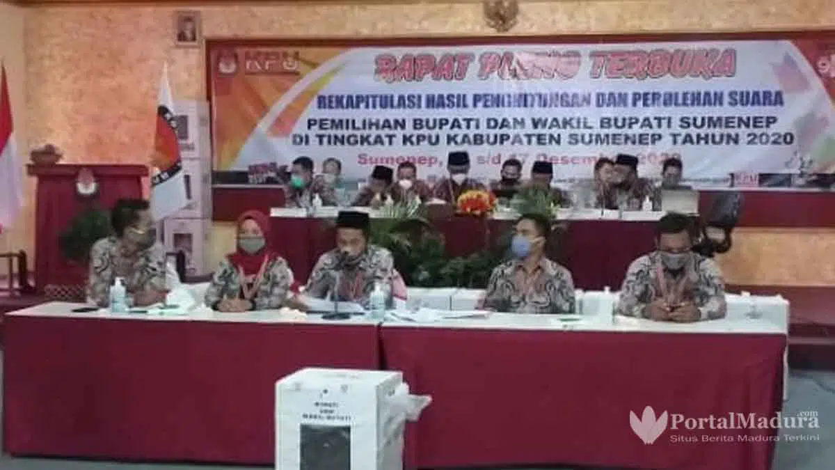 23 Desember, Nihil Permohonan PHP Pilkada Sumenep 2020 ke MK