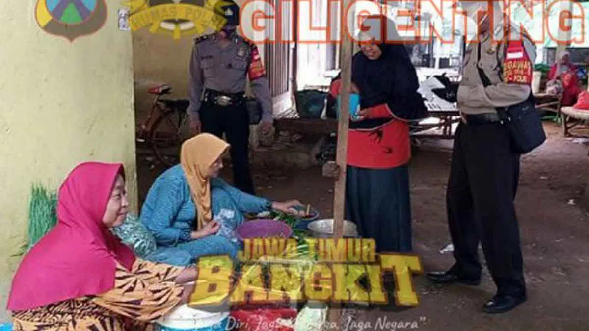 Aktivitas di Pasar, Warga Sumenep Banyak Tidak Pakai Masker