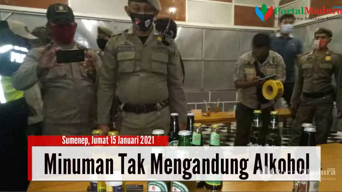 Bukan Miras, Minuman Yang Diamankan Petugas di Bherung Sabu & Bherung Kompi