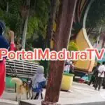 Dikerumuni Anak Kecil, Viral Video Wanita Berhijab Bawa Anjing; Mirip di TB Sumenep