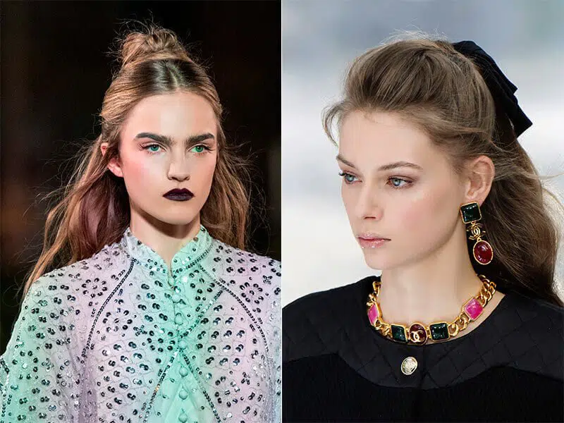 Gaya Rambut Wanita 2021 Half-Up