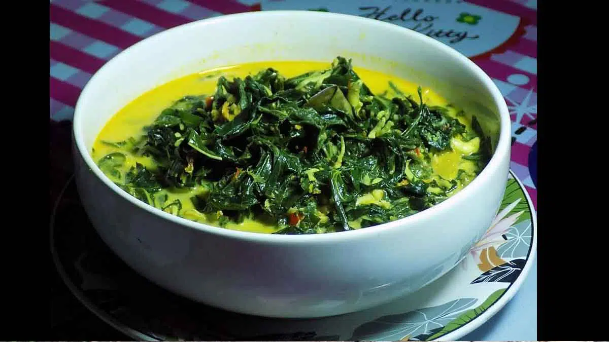 Resep Gulai Sayur Daun Singkong yang Nikmat dan Sehat