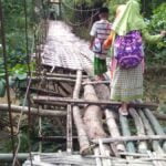 Jembatan Gantung Rusak, Ganggu Aktivitas Warga Sampang