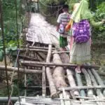 Jembatan Gantung Rusak, Ganggu Aktivitas Warga Sampang