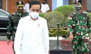 Jokowi Kunjungi Warga Terdampak Banjir Kalimantan Selatan