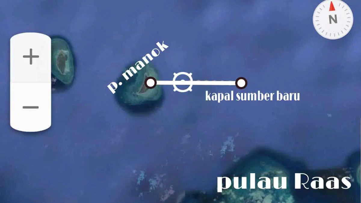 Tujuan Kalteng, Kapal Bermuatan Sembako Kandas di Pulau Manok Sumenep