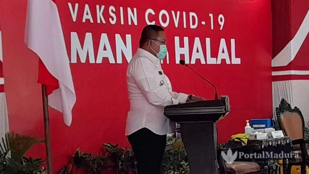 Penyintas Covid-19, Bupati Sampang Batal Divaksin
