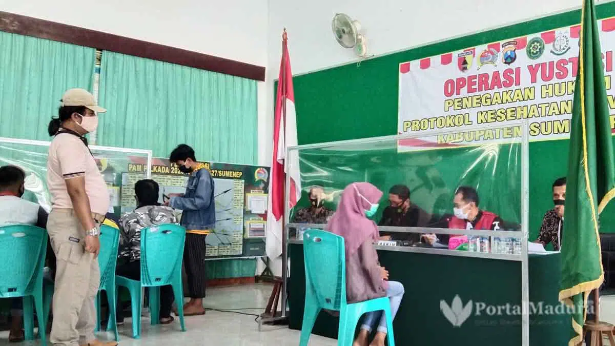 Sumenep Terapkan Denda, 96 Warga Langgar Prokes