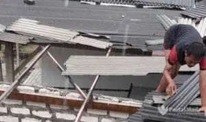 Angin Kencang, Rumah Warga Pamekasan Porak poranda