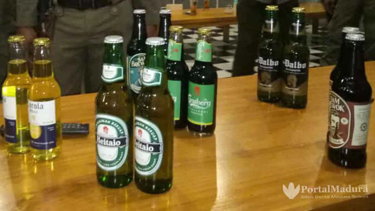 Alkohol 0%, Kenali Minuman Yang Ditemukan Petugas di Bherung Sabu & Bherung Kompi