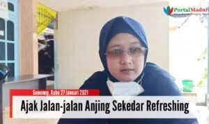Video Anjing Viral, Diny: Ajak Jalan-jalan Anjing Sekedar Refreshing