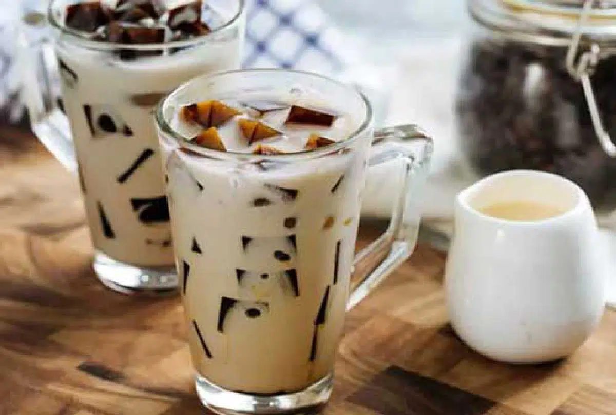 resep es capucino cincau