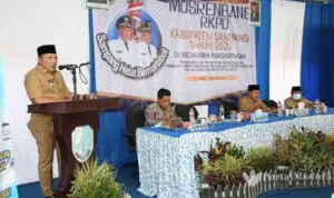 Bupati Sampang Buka Musrembang Pemerataan Pembangunan Kecamatan Pangarengan