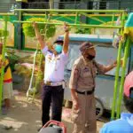 Ganggu Pengguna Jalan, Tenda PKL Dibongkar Paksa