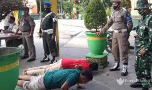 Hari Libur, 49 Warga Sumenep Terjaring Operasi Yustisi