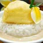 Resep Ketan Saus Durian yang Manis dan Legit