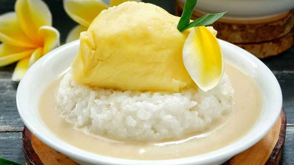 Resep Ketan Saus Durian yang Manis dan Legit