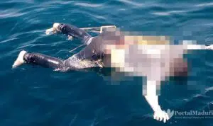 Mayat Tanpa Identitas Terapung di Selat Madura