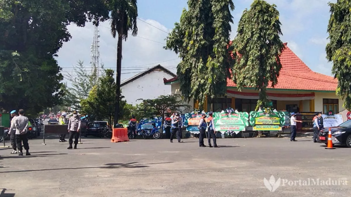 Nobar Pelantikan Bupati dan Wabup Sumenep Dijaga Ketat