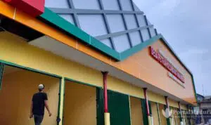 Bangunan Pasar Tanah Merah Tak Rampung, Butuh Tambahan Anggaran Rp 45 Miliar