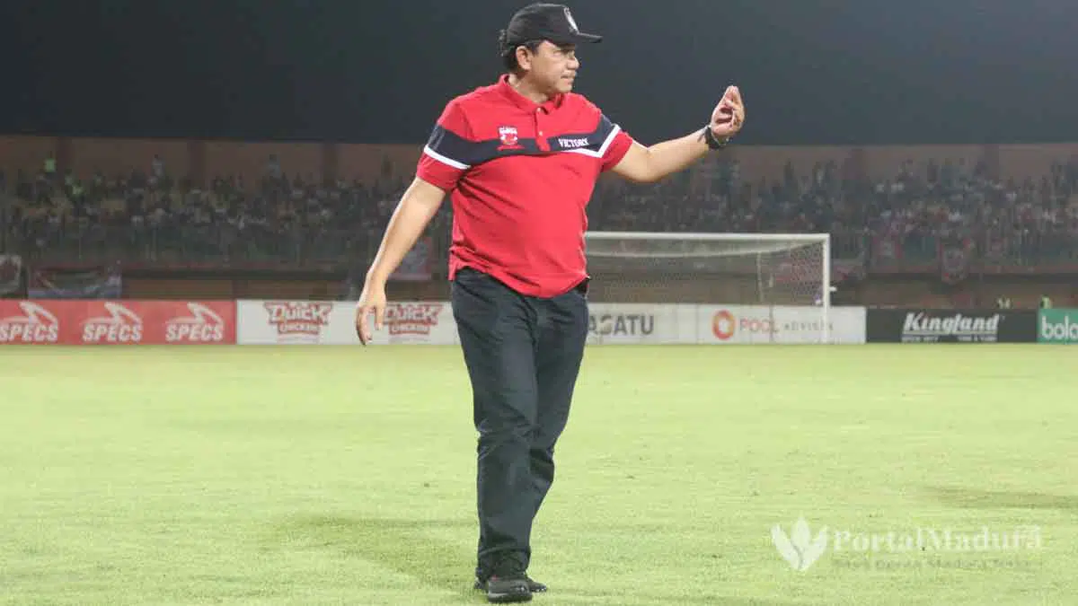 Presiden Madura United Ingatkan Pelatih Promosikan Pemain Binaan