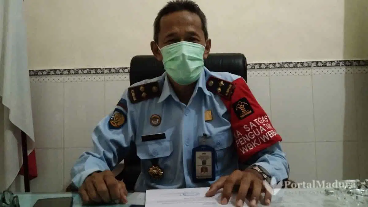 14 Napi Rutan Klas II B Sumenep Dapat Asimilasi Covid-19