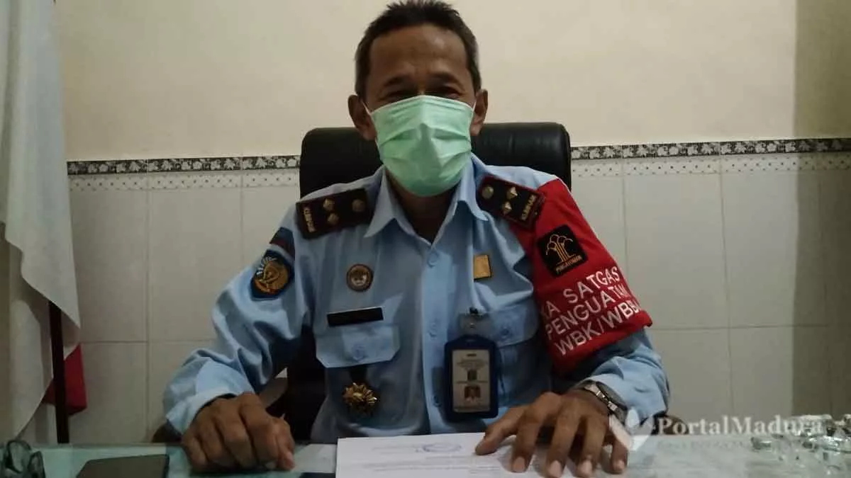 14 Napi Rutan Klas II B Sumenep Dapat Asimilasi Covid-19