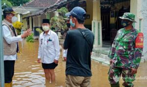 Warga Diminta Tetap Waspada, Hujan Gerimis Masih Landa Lokasi Banjir Sumenep