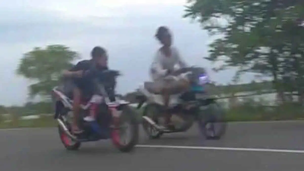 Terlibat Balap Liar, 21 Unit Motor Diamankan Polres Sampang