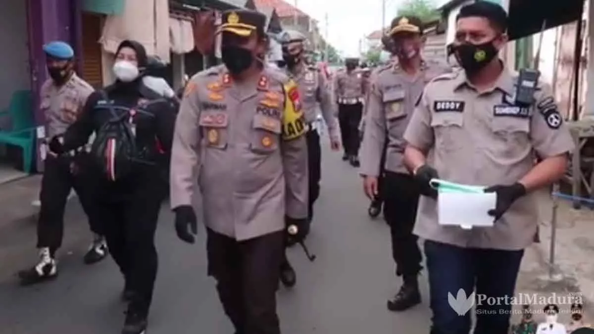 80 Personel Polres Siaga Demo “Raport Merah” OPD Pemkab Sumenep