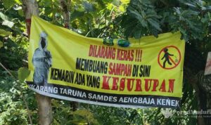 Awas Angker! Jangan Buang Sampah Di Sini Jika Tidak Ingin Kesurupan