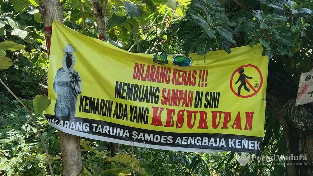 Awas Angker! Jangan Buang Sampah Di Sini Jika Tidak Ingin Kesurupan