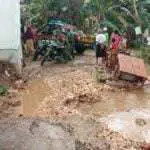 Banjir Billapora Barat, Jalan Desa Rusak Parah dan 20 Rumah Warga Terdampak