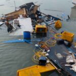 Meledak, Perahu Motor Nelayan Raas Hancur Berkeping-keping
