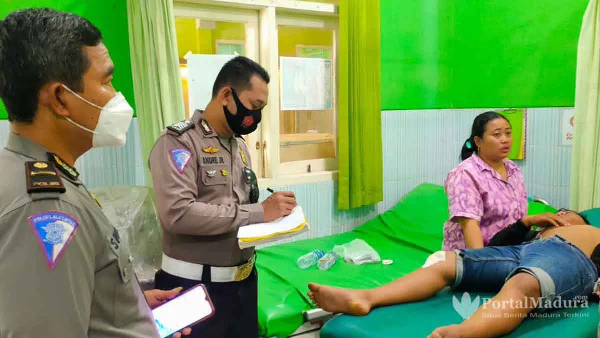 Pemotor Tewas Kecelakaan di Ganding Sumenep
