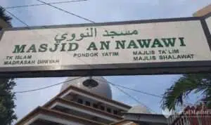 Peringatan Isra Mikraj di Masjid An Nawawi di Tengah Pandemi Covid-19