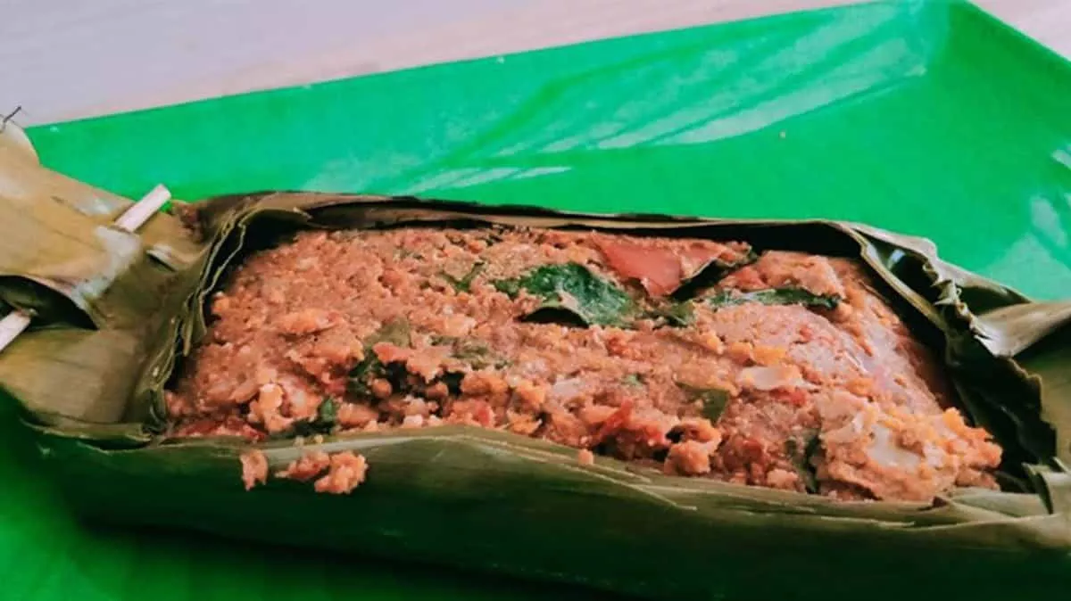 Resep Pepes Telur Kepiting Ekstra Pedas