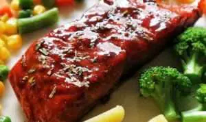 Resep-Salmon-Bakar-Saos-Madu-yang-Menggugah-Selera