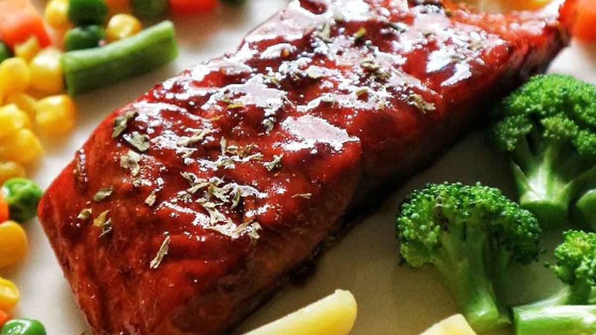 Resep-Salmon-Bakar-Saos-Madu-yang-Menggugah-Selera