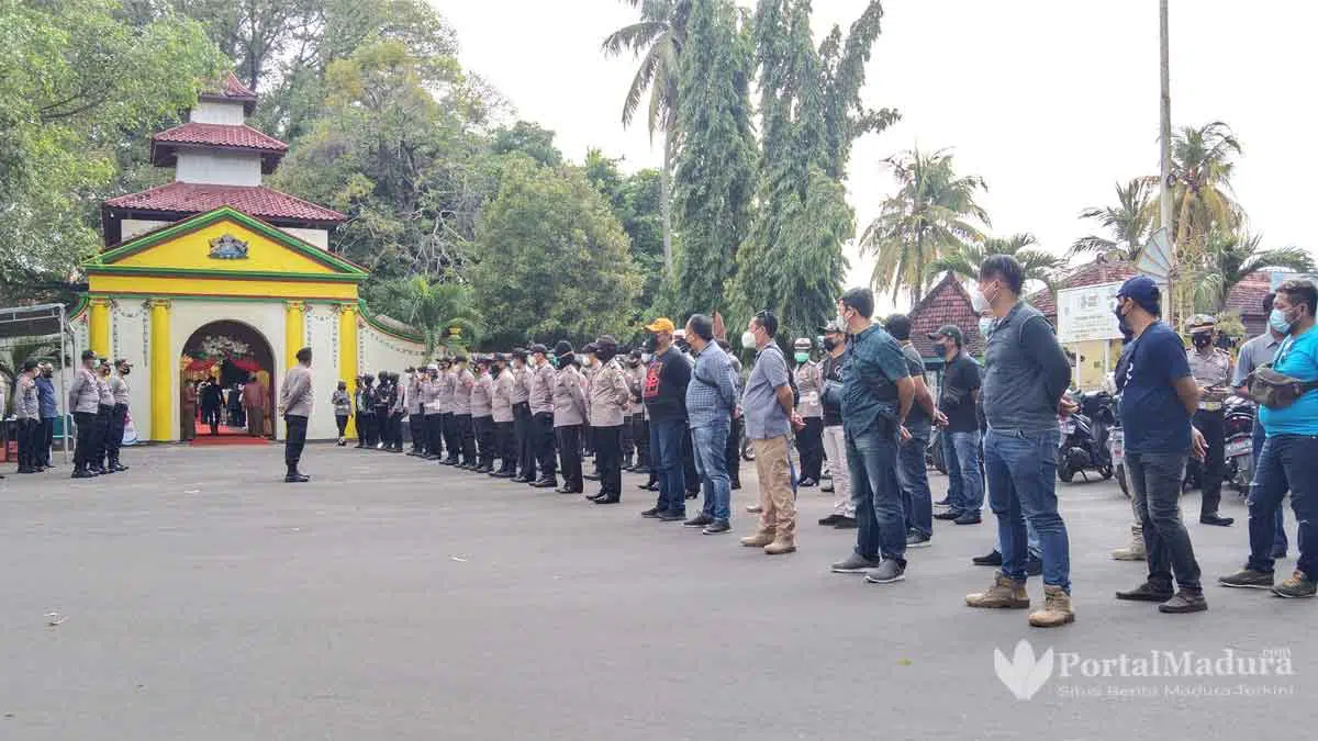 Resepsi Sertijab Bupati Sumenep Dijaga Ketat
